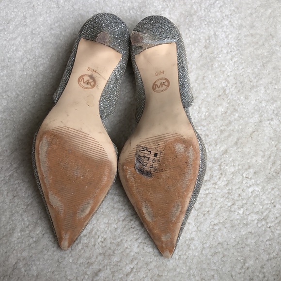 Michael KORS silver heels - Picture 6 of 6